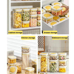 Barattolo sottovuoto per alimenti 380ml 1100ml 1800ml