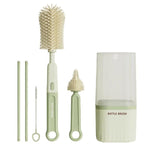 Set spazzole multifunzione in silicone per bottiglie e tazze