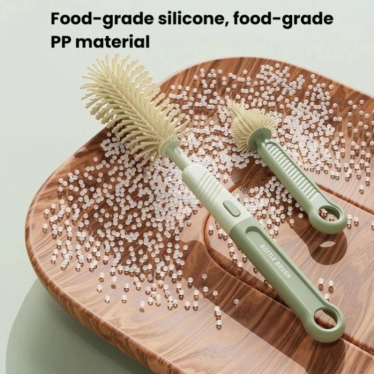 Set spazzole multifunzione in silicone per bottiglie e tazze