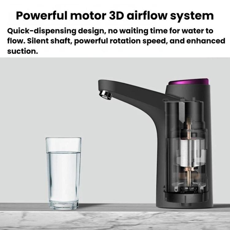 Pompa acqua elettrica per barili con ricarica wireless