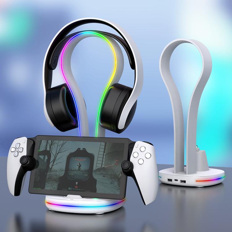 Dock di ricarica magnetico iPega per PS5 Portal con luci RGB