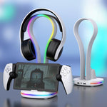 Dock di ricarica magnetico iPega per PS5 Portal con luci RGB