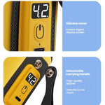 Scaldabiberon portatile con manicotto isolante e display digitale
