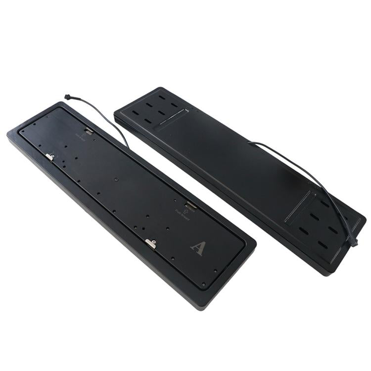 Telaio ribaltabile per targa veicolo elettrico 52x10 cm