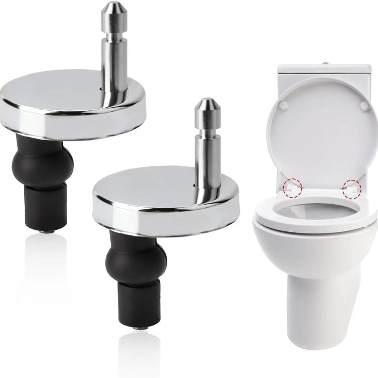 Kit 2 bulloni universali cerniere sedile WC acciaio inox