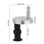 Kit 2 bulloni universali cerniere sedile WC acciaio inox