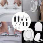 Kit 2 bulloni universali cerniere sedile WC acciaio inox