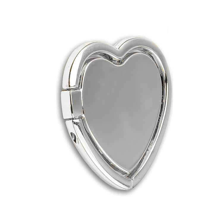 Supporto telefono in metallo a forma di cuore girevole 360°