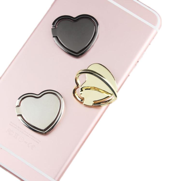 Supporto telefono in metallo a forma di cuore girevole 360°