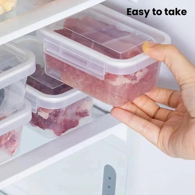 Set 2 contenitori ermetici per alimenti con chiusura singola