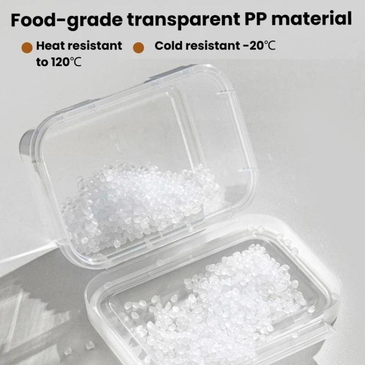 Set 2 contenitori ermetici per alimenti con chiusura singola