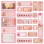 Set 25 pezzi organizer cassetti in PP per casa