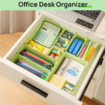 Set 25 pezzi organizer cassetti in PP per casa