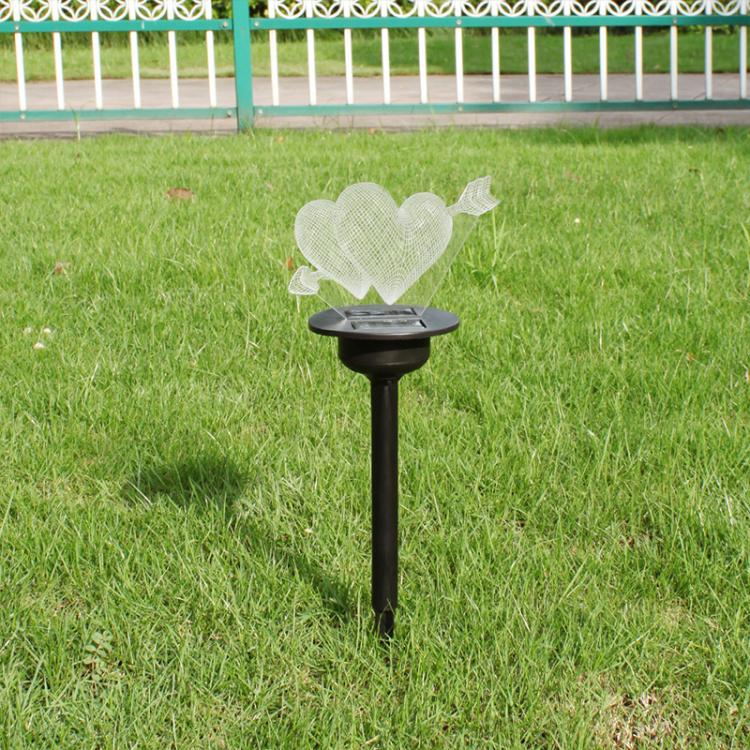 Lampada solare da giardino con picchetto per esterni