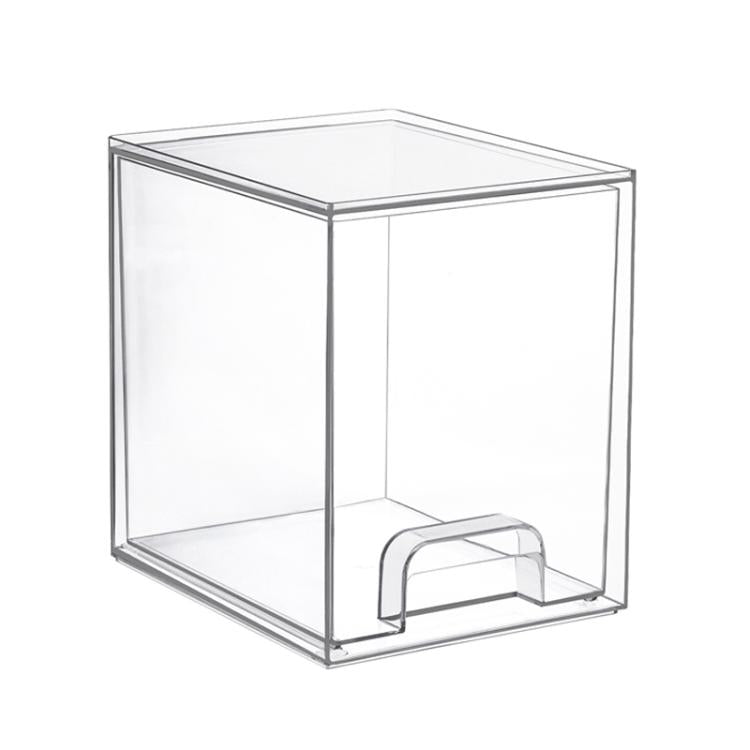 Porta profumi da scrivania organizer antipolvere in PET