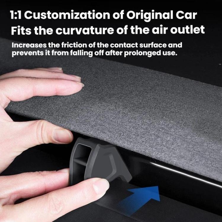 Clip supporto bocchetta aria per Tesla Model Y e Model 3