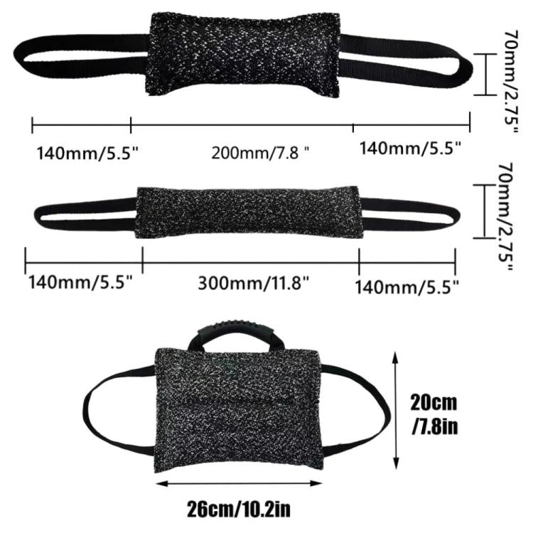 Giocattolo da masticare per cani bastoncino canapa 20cm