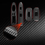 Adesivi pannelli porta in fibra di carbonio per Lexus IS300 1999-