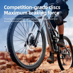 Disco freno bici fibra carbonio 160/180mm 6 fori