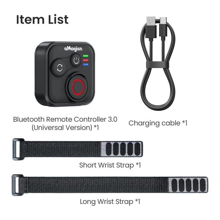 Telecomando Bluetooth universale per action cam e smartphone