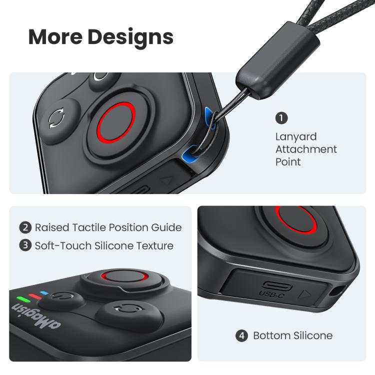 Telecomando Bluetooth universale per action cam e smartphone