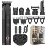 Tagliacapelli elettrico multifunzione 6 in 1 impermeabile IPX6