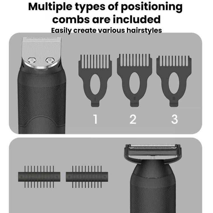 Tagliacapelli multifunzione 5 in 1 impermeabile IPX6
