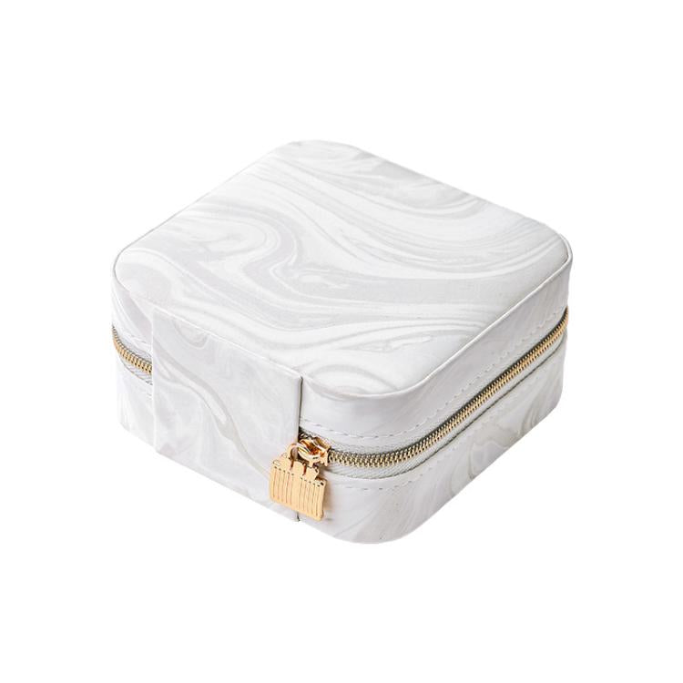 Pochette organizer portatile in velluto per gioielli