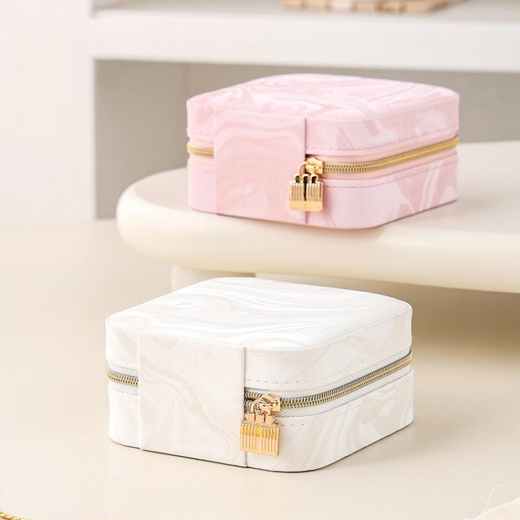 Pochette organizer portatile in velluto per gioielli