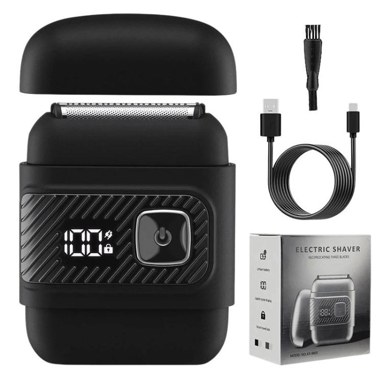 Rasoio elettrico KS-8800 con 3 testine e display LCD