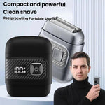 Rasoio elettrico KS-8800 con 3 testine e display LCD