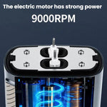Rasoio elettrico KS-8800 con 3 testine e display LCD