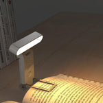 Lampada da lettura a clip ricaricabile USB con LED