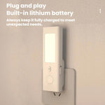 Luce notturna LED con sensore e ricarica a induzione