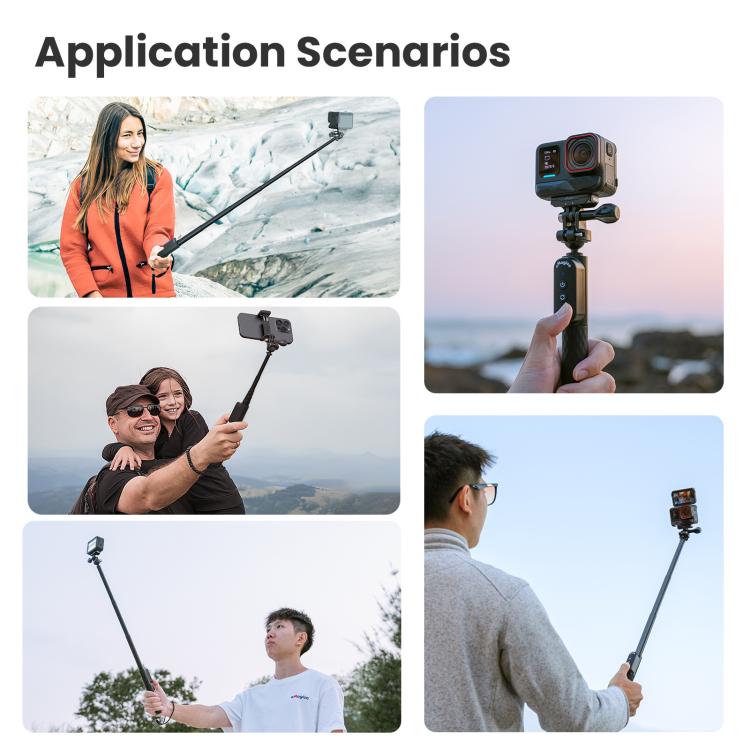 Selfie Stick Bluetooth 5.1 estensibile fino a 101 cm