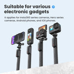 Selfie Stick Bluetooth 5.1 estensibile fino a 101 cm
