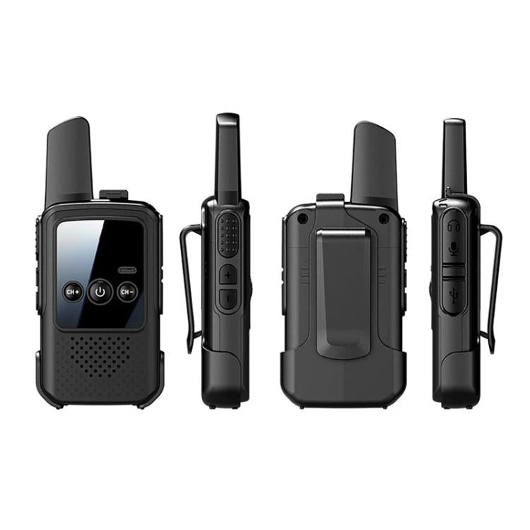 Mini walkie talkie wireless a lungo raggio 5W 16 canali