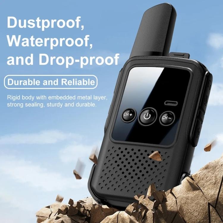 Mini walkie talkie wireless a lungo raggio 5W 16 canali