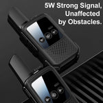 Mini walkie talkie wireless a lungo raggio 5W 16 canali