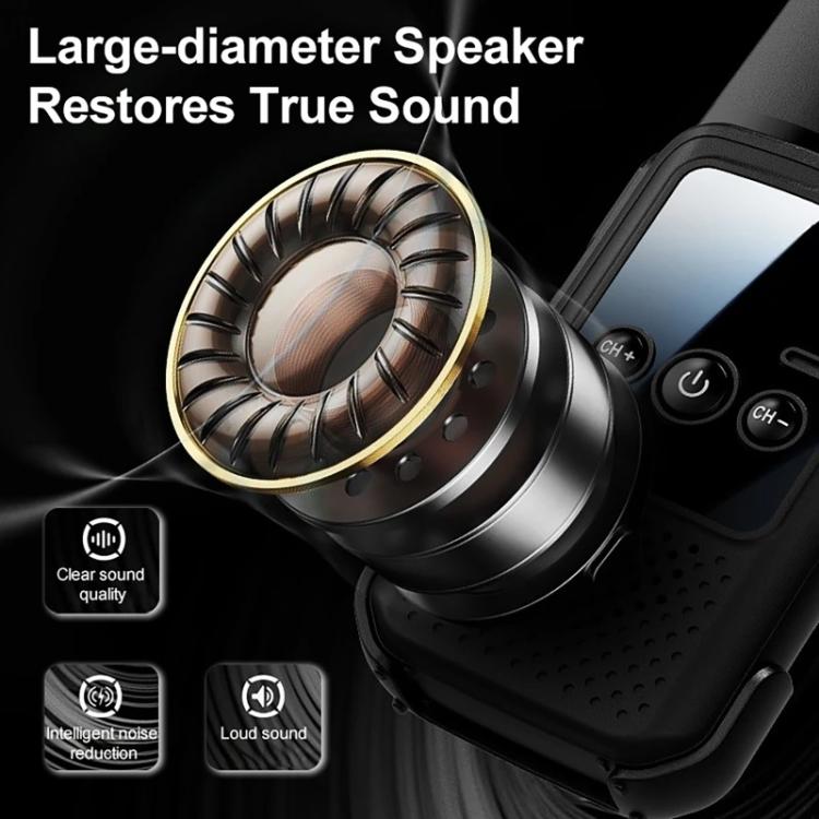 Mini walkie talkie wireless a lungo raggio 5W 16 canali
