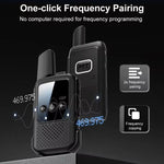 Mini walkie talkie wireless a lungo raggio 5W 16 canali