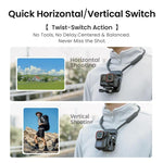 Supporto magnetico da collo per vlogging compatibile GoPro