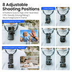 Supporto magnetico da collo per vlogging compatibile GoPro