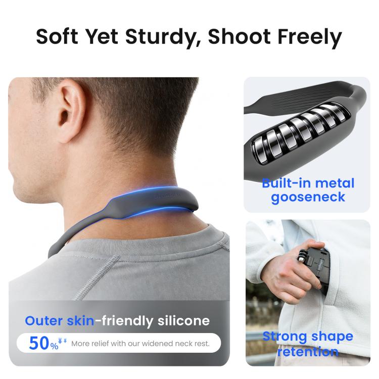 Supporto magnetico da collo per vlogging compatibile GoPro