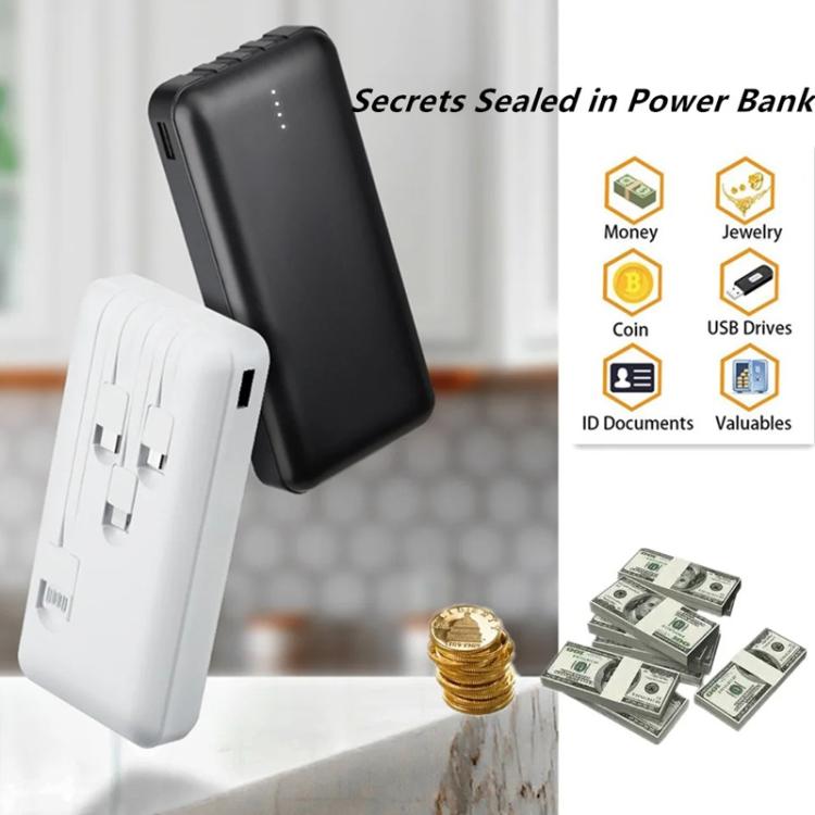 Scatola portaoggetti nascosta a forma di power bank