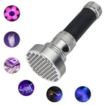 Rilevatore di banconote a LED in lega di alluminio con torcia UV