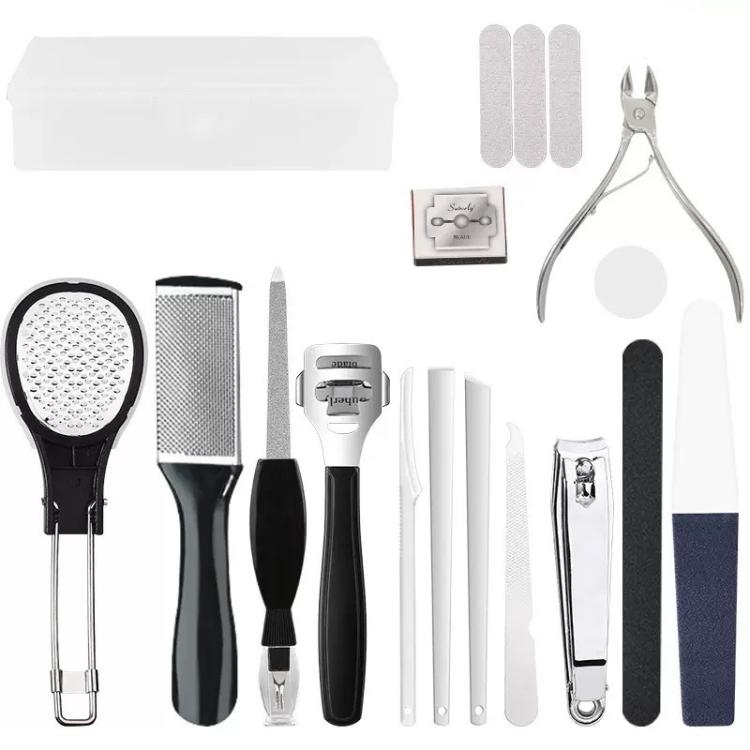 Kit pedicure 17-27 in 1 per rimozione calli e pelle morta