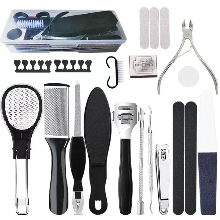 Kit pedicure 17-27 in 1 per rimozione calli e pelle morta