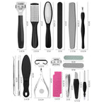 Kit pedicure 17-27 in 1 per rimozione calli e pelle morta