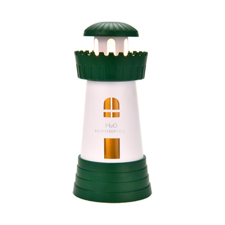 Umidificatore mini compatto a forma di faro 290 ml